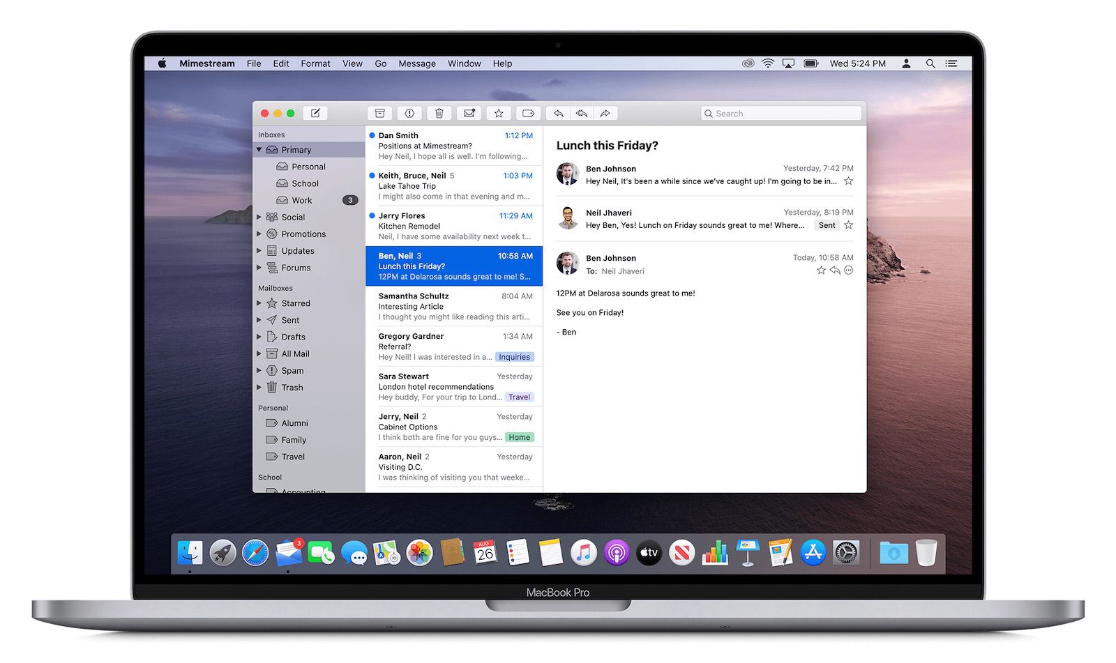 email apps for mac and ios